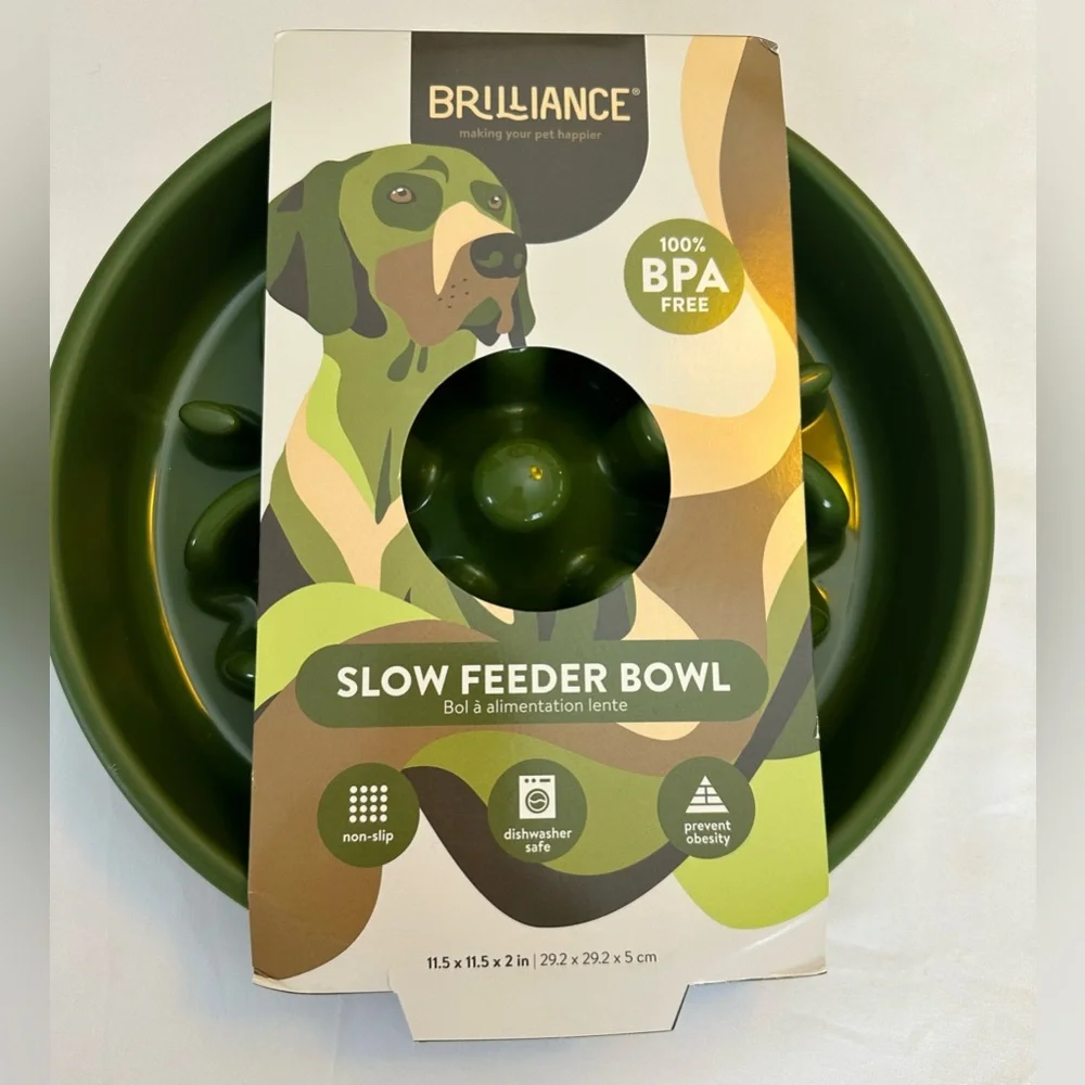 Brilliance Slow Feeder Dog Bowl